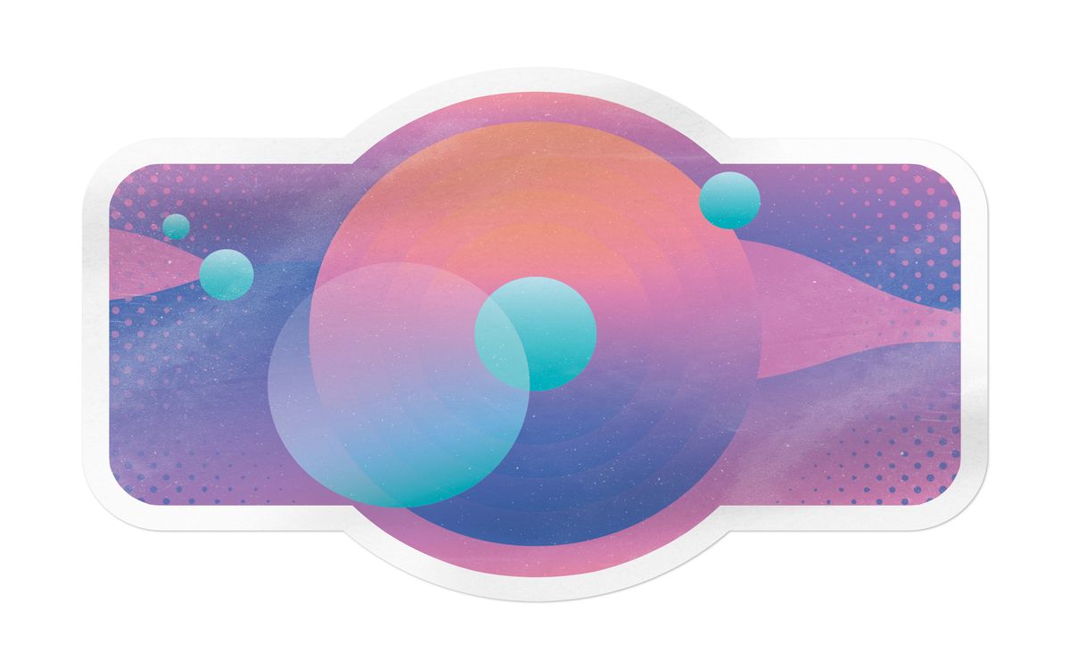 SVG character illustration with CSS-driven idle animation